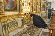 Чин прощения в Свято-Троицком мужском монастыре г. Чебоксары.
