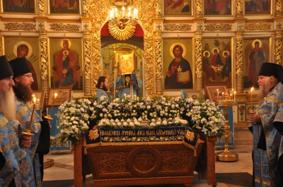 Погребение Божией Матери.
