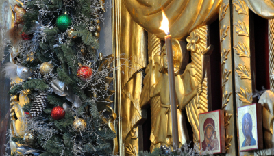 Всенощное бдение в канун Рождества Христова.