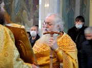 На молебне святителям Гурию, Герману и Варсонофию