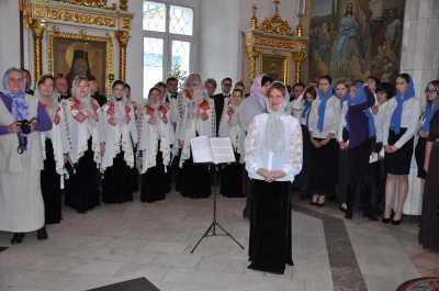 Хоровой собор в Свято-Троицком Мужском монастыре г. Чебоксары.