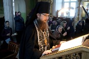Читается Великий покаянный канон преподобного Андрея Критского