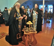 Лития на вечерни. Благословение и освящение хлебов.