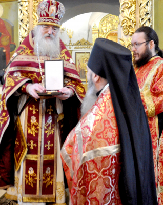 Торжество по случаю 70 летия эконома обители – игумена Вениамина (Куликова).