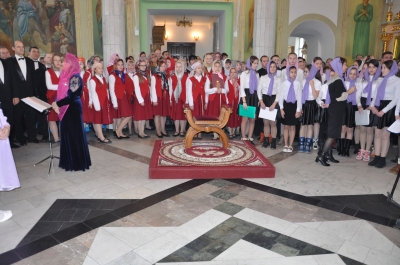 IV Всероссийский детско-юношеский хоровой фестиваль «Соловушки» в Свято-Троицком мужском монастыре г. Чебоксары. 