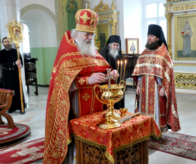 Преполовение Пятидесятницы и день памяти Апостола Иакова Зеведеева