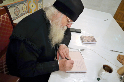 Воспитанники Детской полицейской академии в гостях у батюшки Василия.