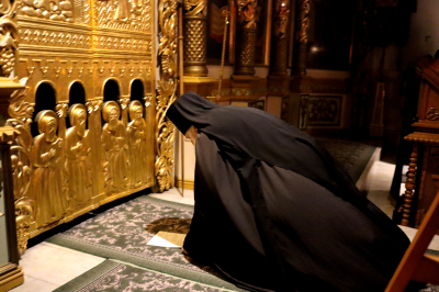 Вторник первой седмицы Великого поста. Великое повечерие с чтением Великого канона прп. Андрея Критского.