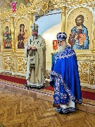 архимандрит Василий с епископом Луховицким Евфимием