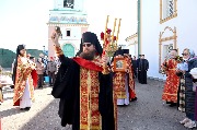 Крестный ход в монастыре