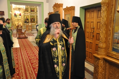 День преставления преподобного Сергия Радонежского в Свято-Троицком мужском монастыре г. Чебоксары.