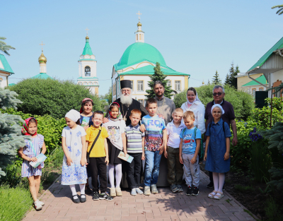 Удивительный день жизни школьников в монастыре