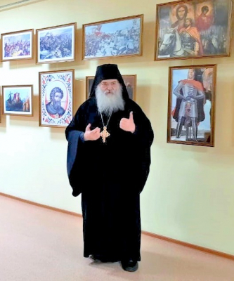 Архимандрит Василий принял участие в открытии выставке «СВЯТОЙ БЛАГОВЕРНЫЙ КНЯЗЬ АЛЕКСАНДР НЕВСКИЙ»