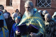 Крестный ход в престольный праздник храма.