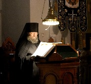 Чтение канона на Всенощном бдении. 