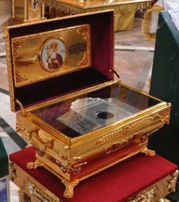 В Новочебоксарске встретили мощи святого равноапостольного князя Владимира.