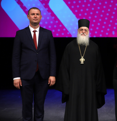 Архимандрит Василий принял участие в церемонии вручения дипломов выпускникам Чебоксарского института (филиала) Московского политехнического университета