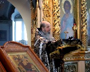 Проповедь прочитал игумен Вениамин