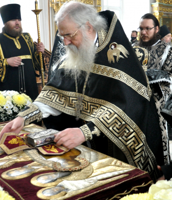 Великий Пяток. Вечерня с выносом Плащаницы. 