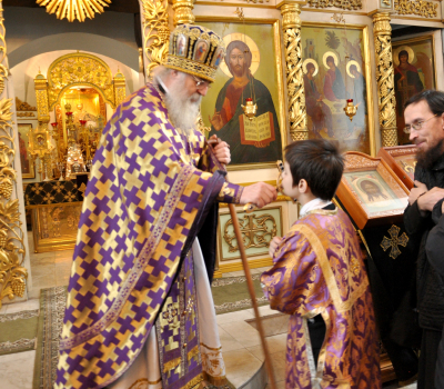 Неделя вторая Великого поста, святителя Григория Паламы и "Державной" иконы Божией Матери.