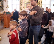 Ко Причастию всей семьей