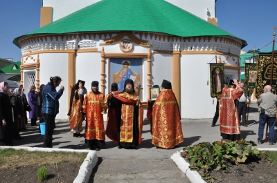 Память преподобномученицы Тамары (Сатси) в Свято-Троицком мужском монастыре г. Чебоксары.