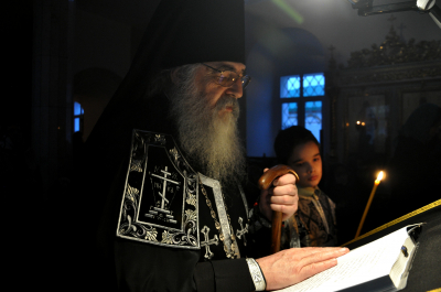 Чистый понедельник. Великое повечерие с чтением покаянного канона преподобного Андрея Критского.