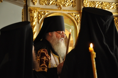 Монашеский постриг в Свято-Троицком мужском монастыре г. Чебоксары.  