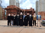 На строительной площадке