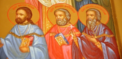 Память новомученика и исповедника земли Чувашской священномученика Василия (Константинова-Гришина) в Свято-Троицком мужском монастыре.